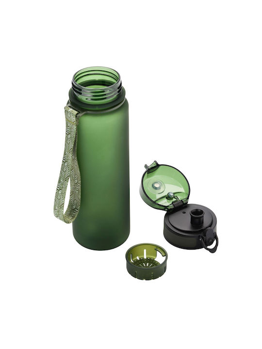 Meteor Sports Water Bottle 500ml Green