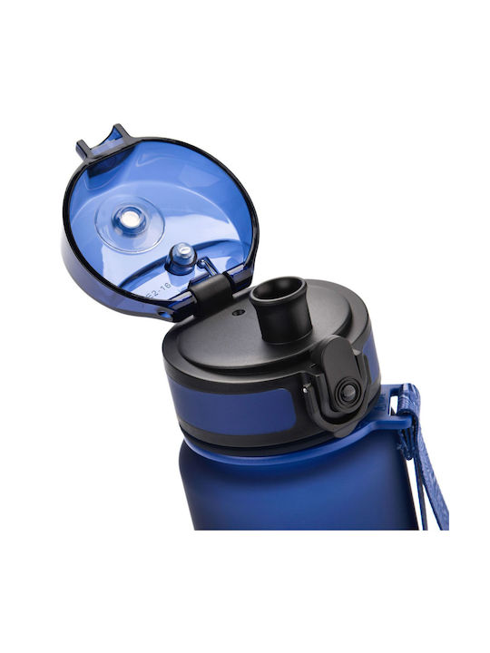 Meteor Sports Water Bottle 500ml Blue