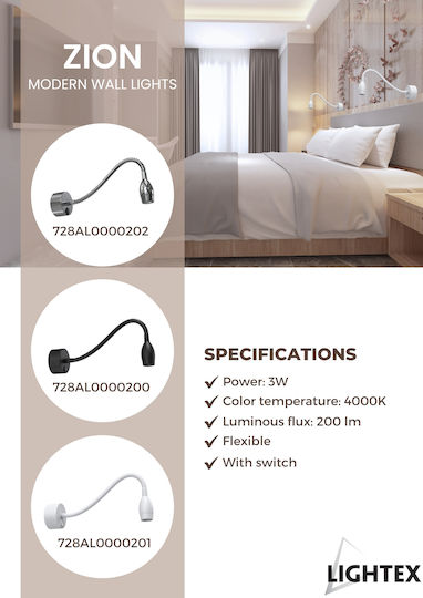 Lightex LED Alb Natural Spot în Culoare Negru Lightex LED Alb Natural Spot în Culoare Negru