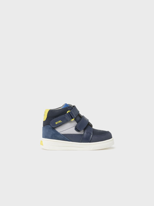 Mayoral Kids Boots Navy Blue