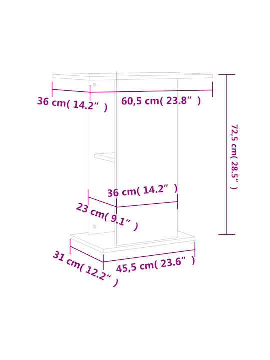 vidaXL База за аквариум Aquarium Stand