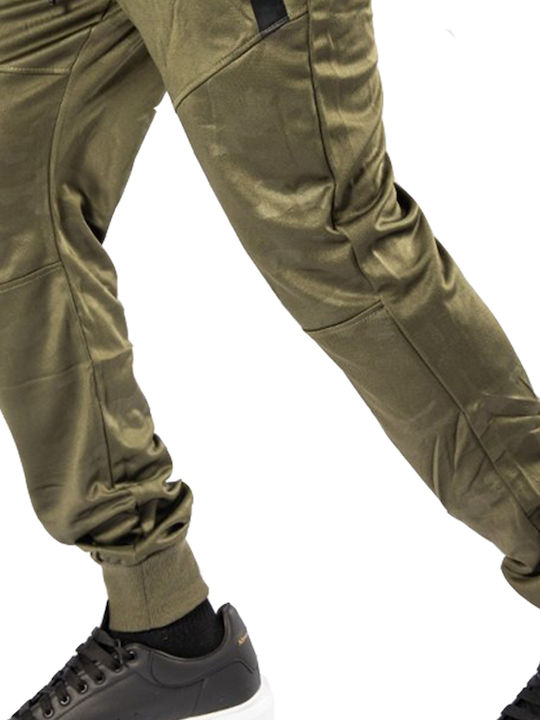 Urban Men's Sweatpants with Rubber Green