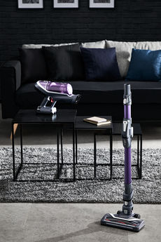 Rowenta X-Force 8.60 Allergy Wiederaufladbar 2-in-1 Staubsauger Stick & Handgerät 22V Lila