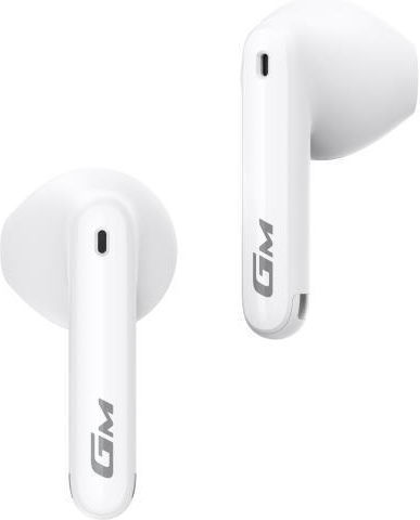 Edifier GM3 Plus Earbud Bluetooth Handsfree Ακουστικά με Θήκη Φόρτισης Λευκά