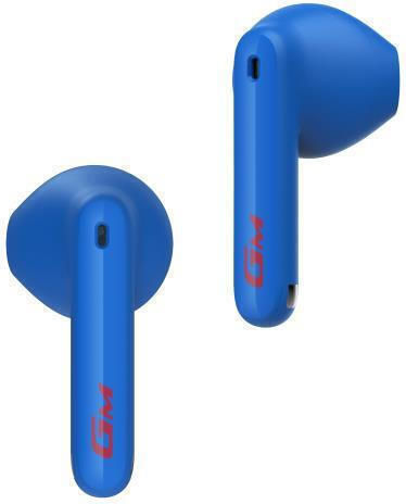 Edifier GM3 Plus Earbud Bluetooth Handsfree Ακουστικά με Θήκη Φόρτισης Μπλε