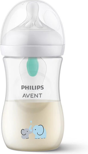 Philips Plastic Baby Bottle Anti-colic with Silicone Teat for 3-6 Months 260ml