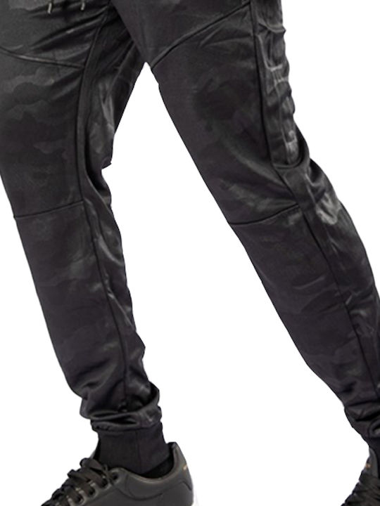 Urban Men's Sweatpants with Rubber Black