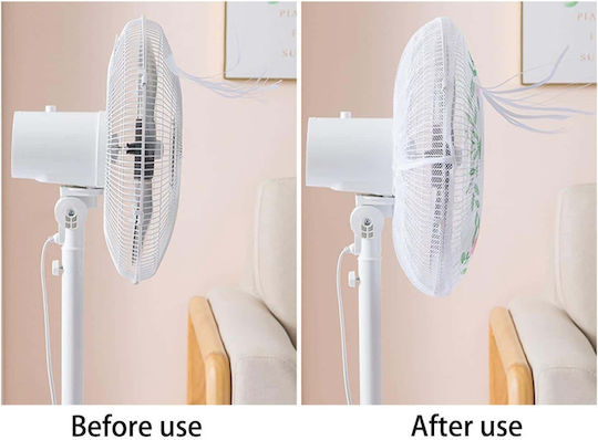 Schutzhülle für Ventilator Weiß