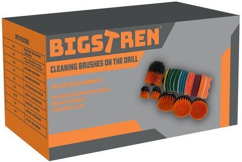 Bigstren Polishing Brush 8x8mm 22pcs 21802