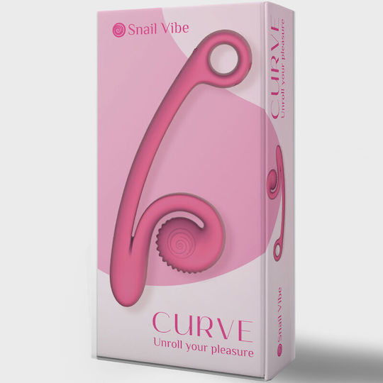 Snail Vibe Δονητής G-Spot 14cm Ροζ