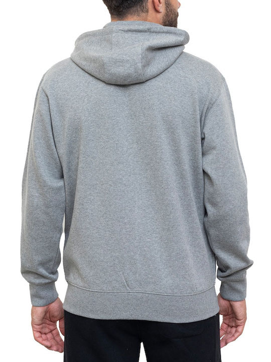 Russell Athletic Herren Sweatshirt mit Kapuze Gray