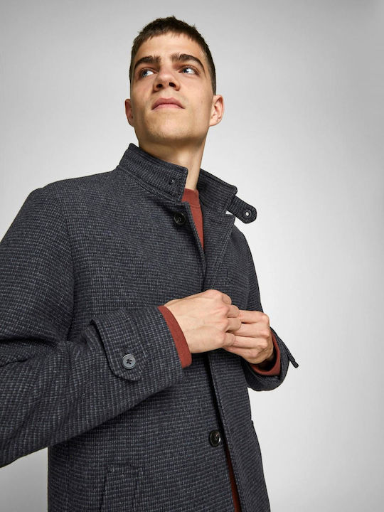Men's Coat Dark Grey Melange