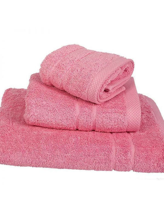 Le Blanc Facecloth Πεννιέ 50x95cm. Pink 600gr Weight 600gr/m²