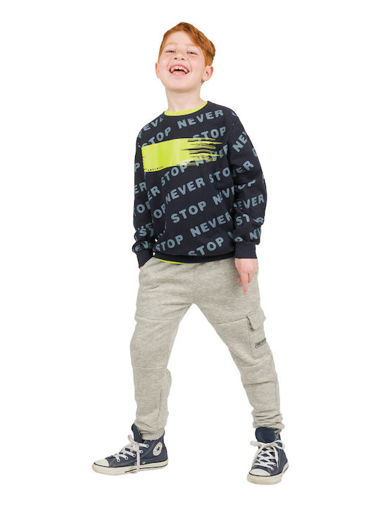 Energiers Kids Sweatpants Gray 2pcs