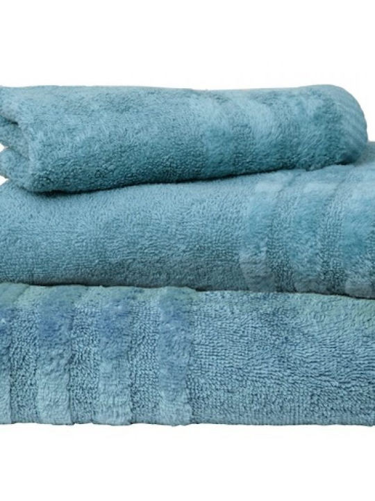 Anna Riska Facecloth Spa 413486 50x100cm. 6 Lake Blue Weight 550gr/m²