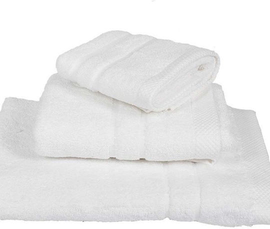 Le Blanc 3-tlg. Set Badetücher Gekämmte White 600gr Gewicht 600gr/m²