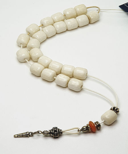 Roloi Komboloi Worry Beads Gray 29cm