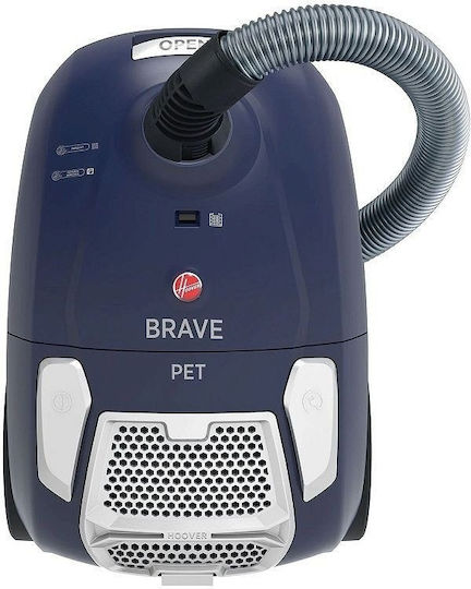 Hoover BV61PET011 Brave Vacuum Cleaner 700W Bagged 2.3lt Blue
