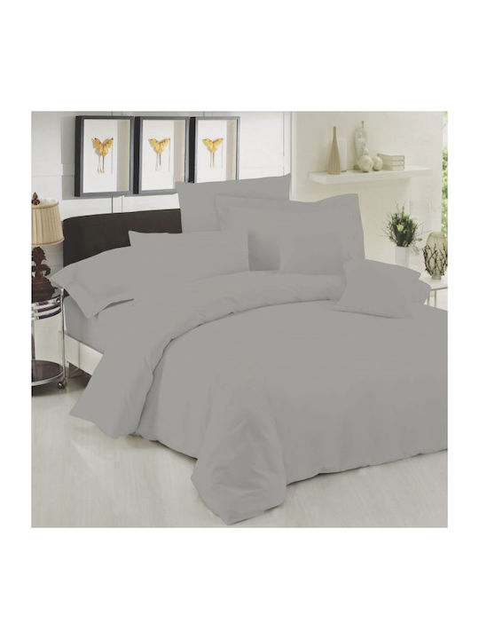 Le Blanc Sheet Sets Single 170x270cm. Premium Dark Grey 3pcs