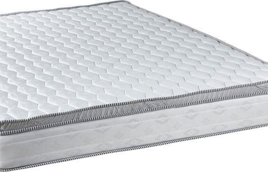 Achaia Strom Health Single Orthopedic Mattress Double-Sided 100x200x24cm with Springs & Topper