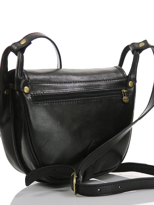 Passaggio Leather Women's Leather Shoulder Bag Black