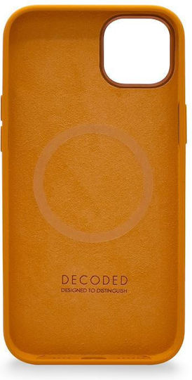 Decoded Backcover Back Cover Σιλικόνης 1mm Πορτοκαλί (iPhone 14 Plus)