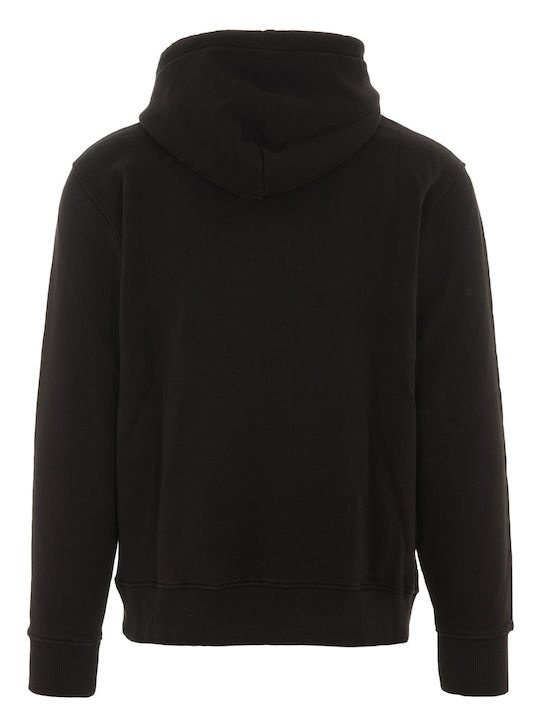 Franklin & Marshall Men's Sweatshirt with Hood Black