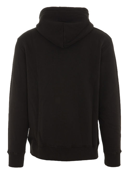 Franklin & Marshall Men's Sweatshirt with Hood Black