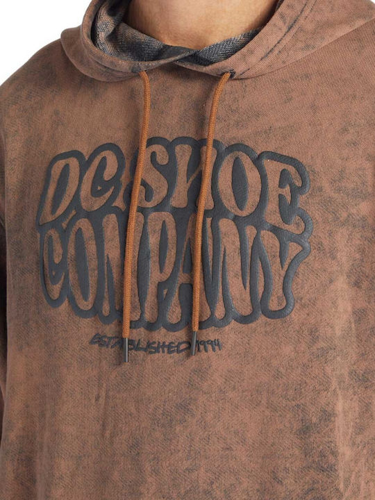 Contour Sweatshirt mit Kapuze Braun