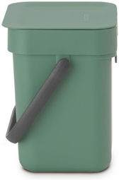 Brabantia Sort&Go Πλαστικό Καλαθάκι Μπάνιου 3lt Πράσινο