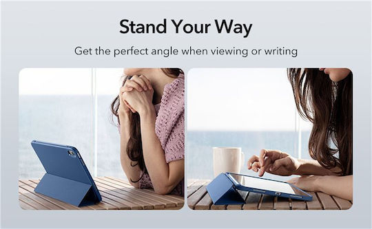 ESR Rebound Pencil Flip Cover Navy Blue (iPad 2022 10.9'')