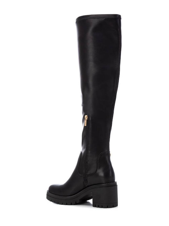 Damenstiefel Schwarz