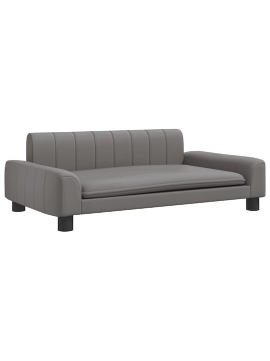 vidaXL Dog Sofa Bed Gray 90x53cm