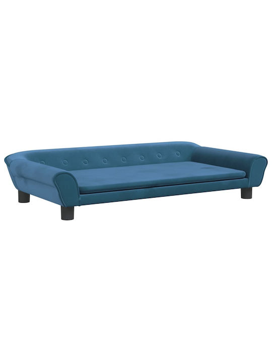 vidaXL Sofa Dog Bed Blue 100x50cm.