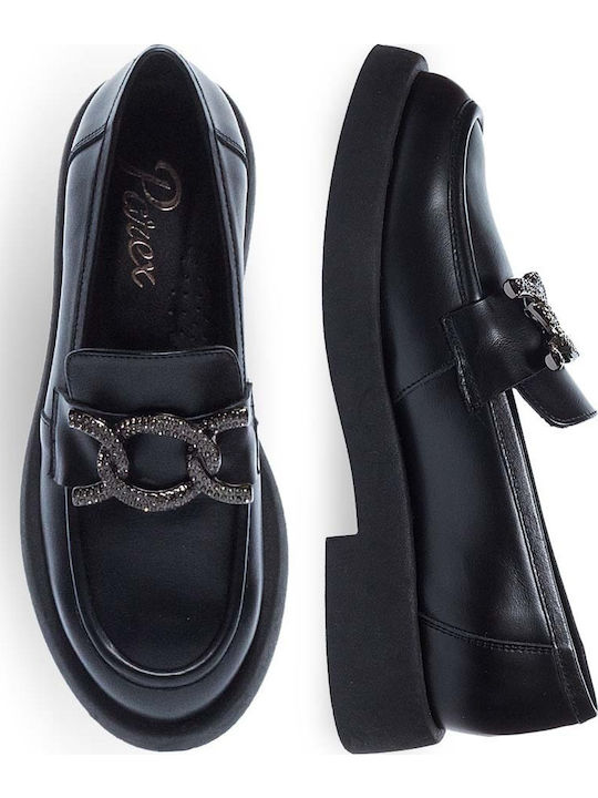 Women's Moccasins in Black Color