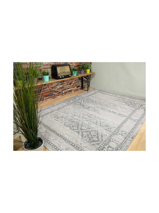 Ezzo Siena 7251acd Килим Правоъгълена Сив