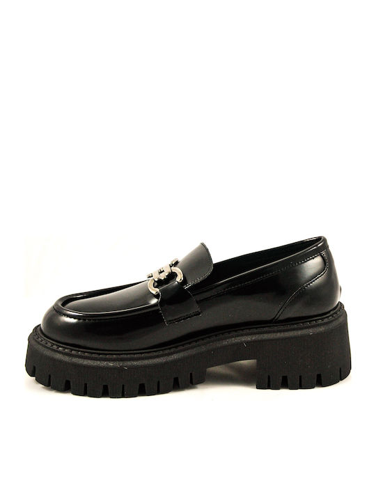 Women's Moccasins in Black Color