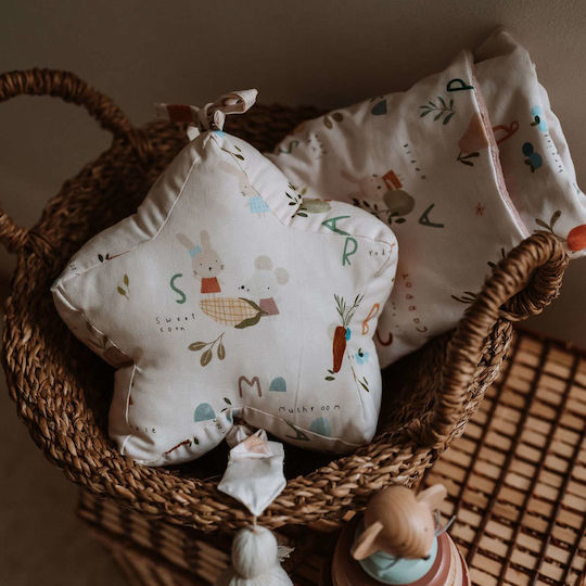 La Millou Crib Decorative Pillow with Music Blue