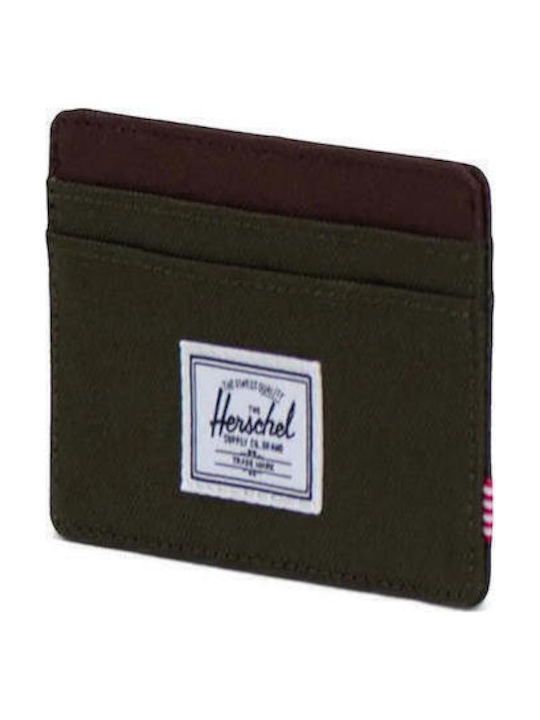 Herschel Charlie Portofel bărbătesc Clasice cu RFID Verde Herschel Charlie Portofel bărbătesc Clasice cu RFID Verde