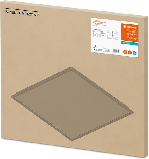 Ledvance Χωνευτό LED Panel 33W 60x60εκ.