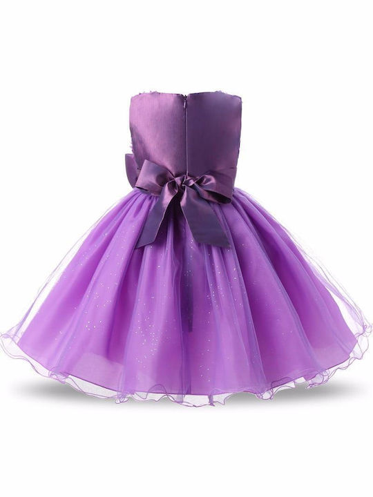 TakTakBaby Kids Dress Tulle Sleeveless Pink