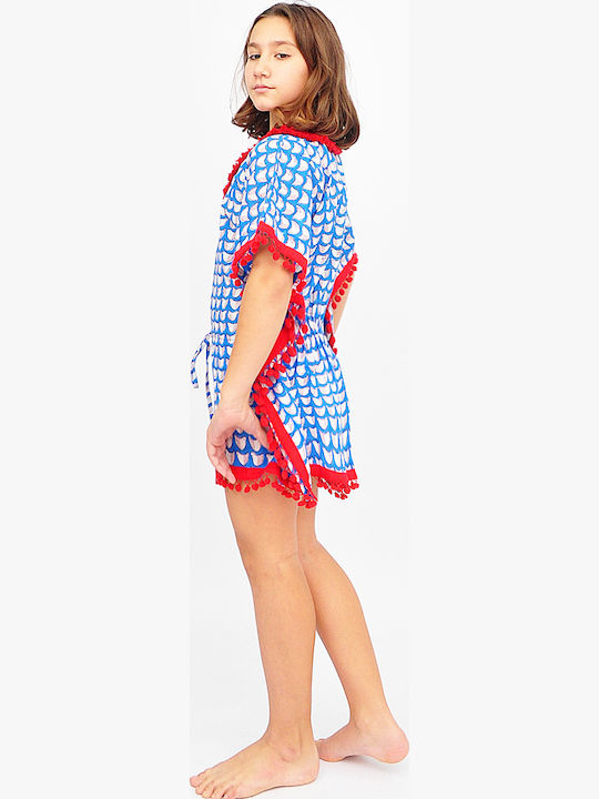 Kinderkleid Kurzärmelig Blau