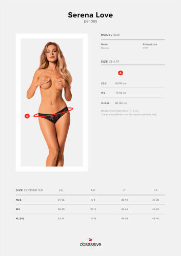 Obsessive Serena Love Black