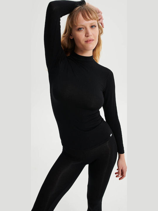 Women's Long Sleeve T-Shirt Black