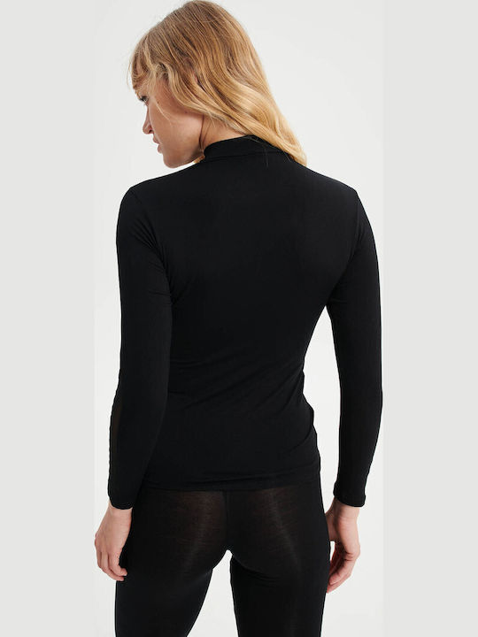 Women's Long Sleeve T-Shirt Black