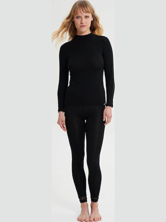Women's Long Sleeve T-Shirt Black