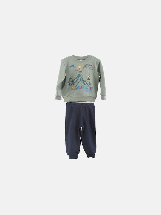 Dreams Kinder-Pyjama Khaki