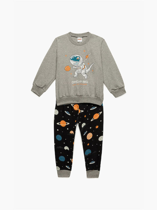 Minerva Set Top & Bottom Kids Pyjamas Gray