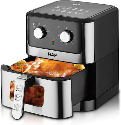 Raf R-5341 Air Fryer 8lt Black