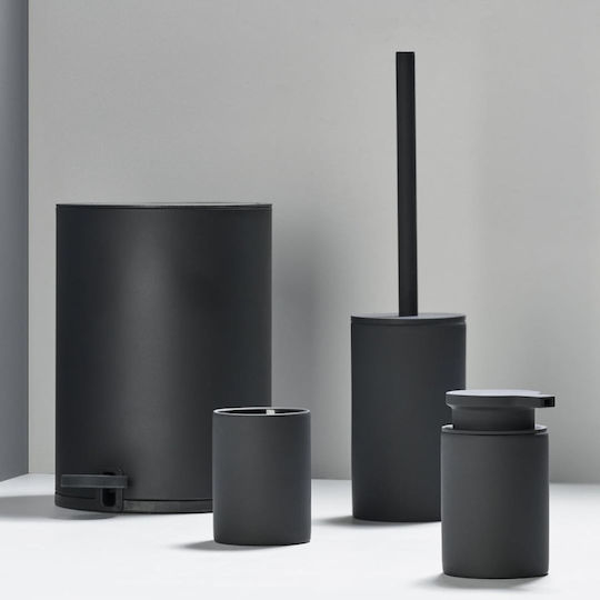 Zone Denmark Karma 10047 Porcelain Toilet Brush Black
